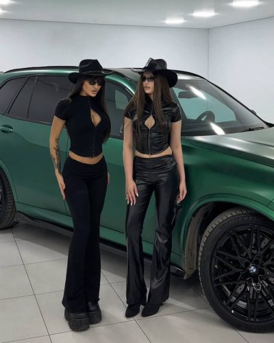 Штани з поясом-кокетка зі стрейч-куліру