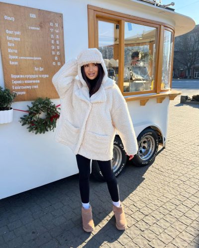 Шуба з еко-хутра Teddy