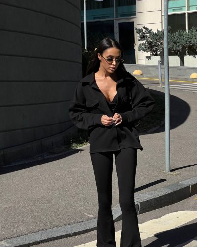 Лосини кльош зі стрейч-куліру