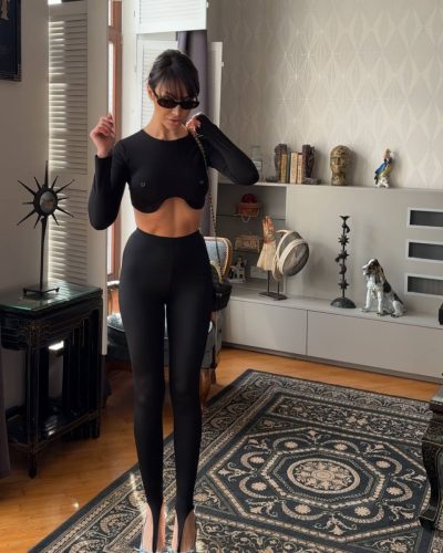 Лосини зі штрипками з біфлексу