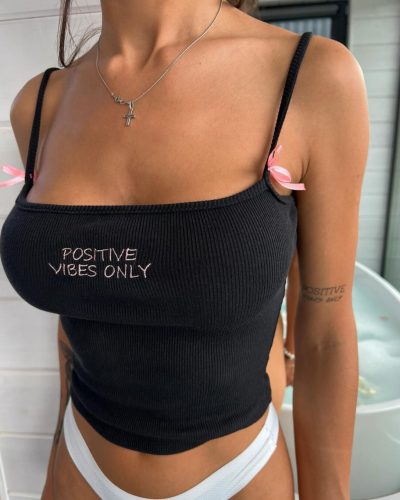 Майка “Positive vibes only”