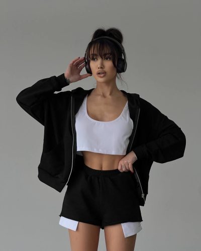 Худі на блискавці з трьохнитки