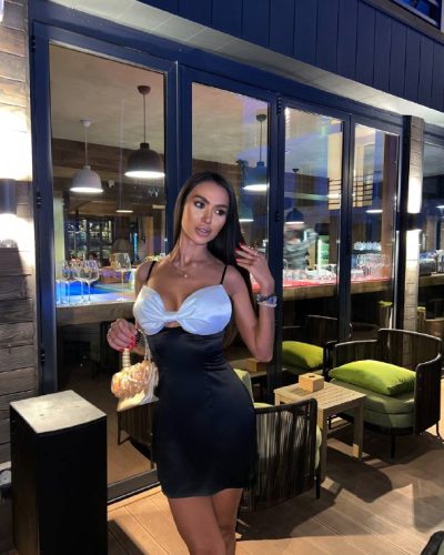 Сукня з бантом з сатину Dior