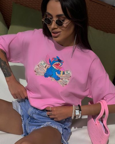 Футболка зі стрейч-куліру “Стіч”