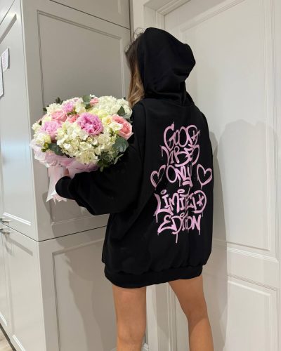 Оверсайз худі “Good vibes only”