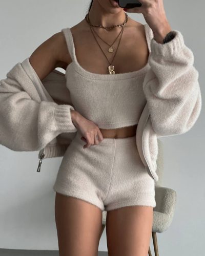 Шорти з пушистіка