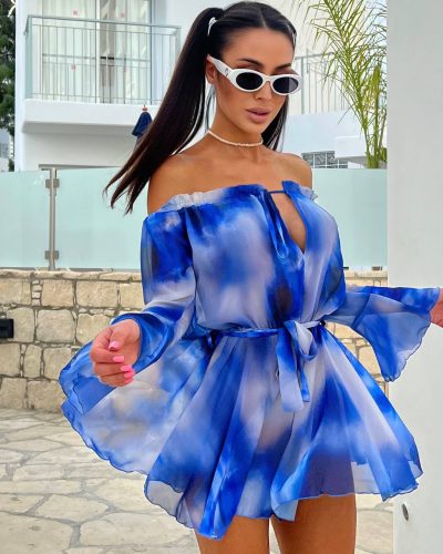 Комбінезон з креп-шифону